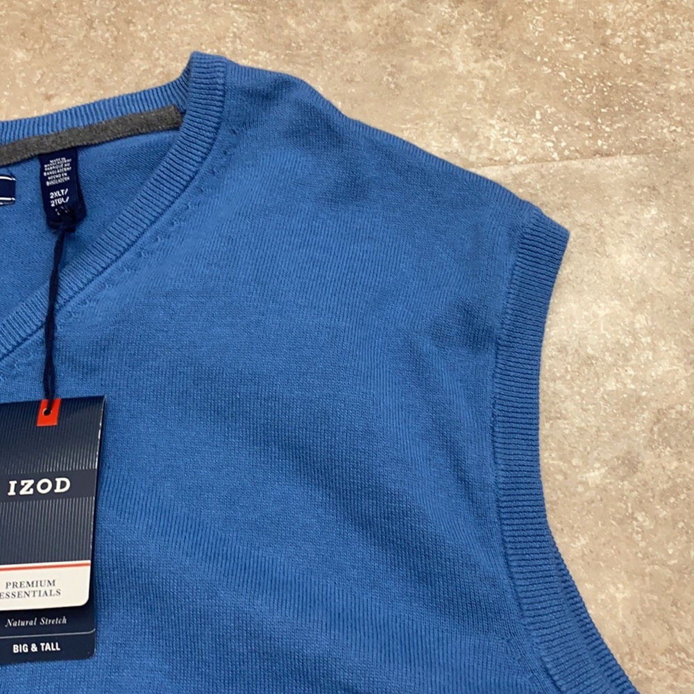 IZOD NWT Sweater Vest 2XLT - Picture 4 of 4